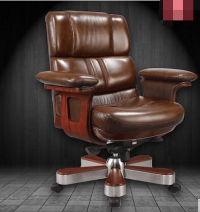 European and Japanese Style Leather Boss Chair