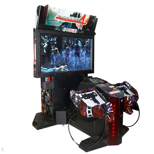Indoor Coin Operated Amusement Equipment House Of The Dead 4 Gun Shooting Simulator Arcade Game Machine