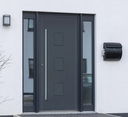 Luxury Design Thermal Break Aluminum Entrance Door