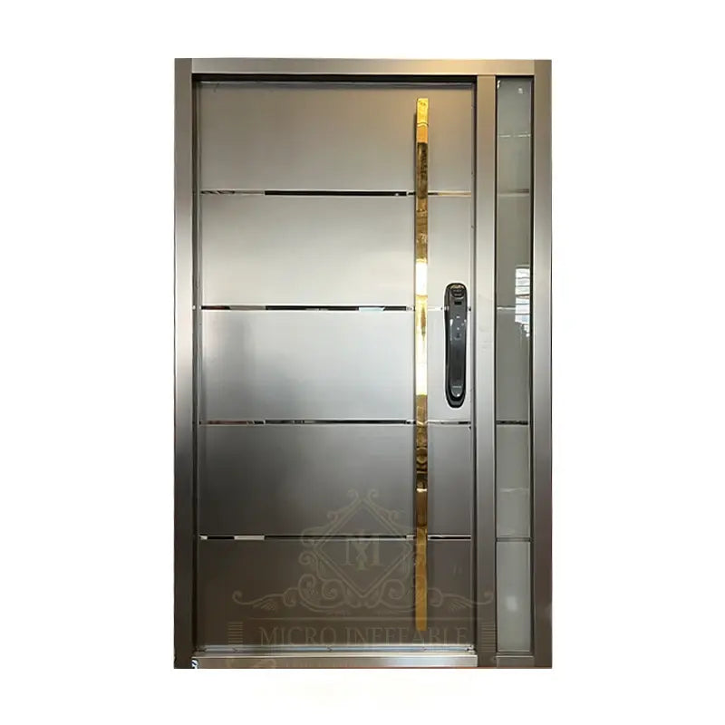 Front Door Modern Italy Design doors: Standard sizes 1500mm width by 2050mm height.