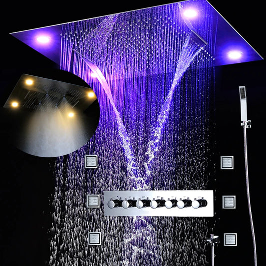 6 Functions High Flow Modern Shower Set