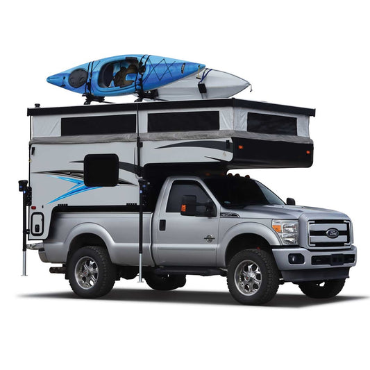 Modern 4x4 Off Road Pop Top Truck Bed Camper
