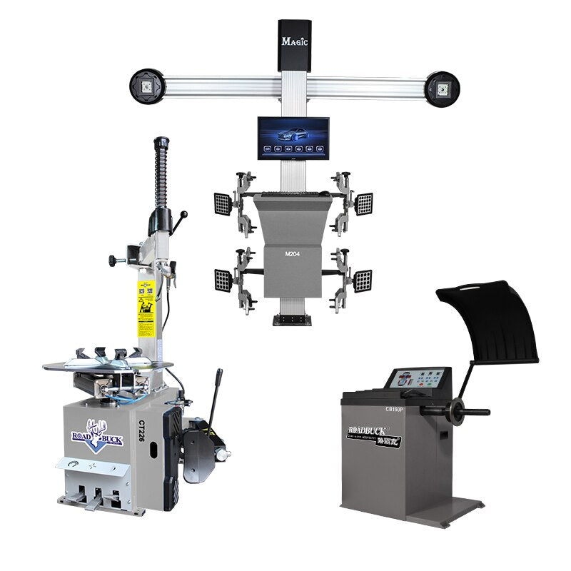 New 3d wheel alignment Tire changer machine and wheel balancer combo