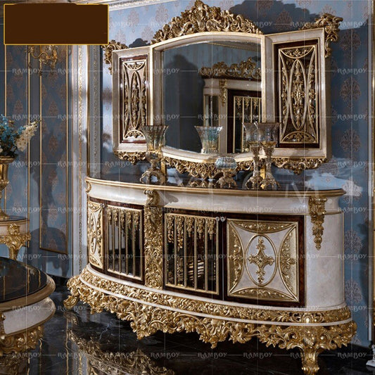 European-style Sideboard Luxury Restaurant Tea Cabinet