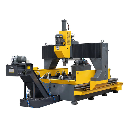 Gantry Movable Plate Steel High Speed Steel Vertical CNC Drilling Machine