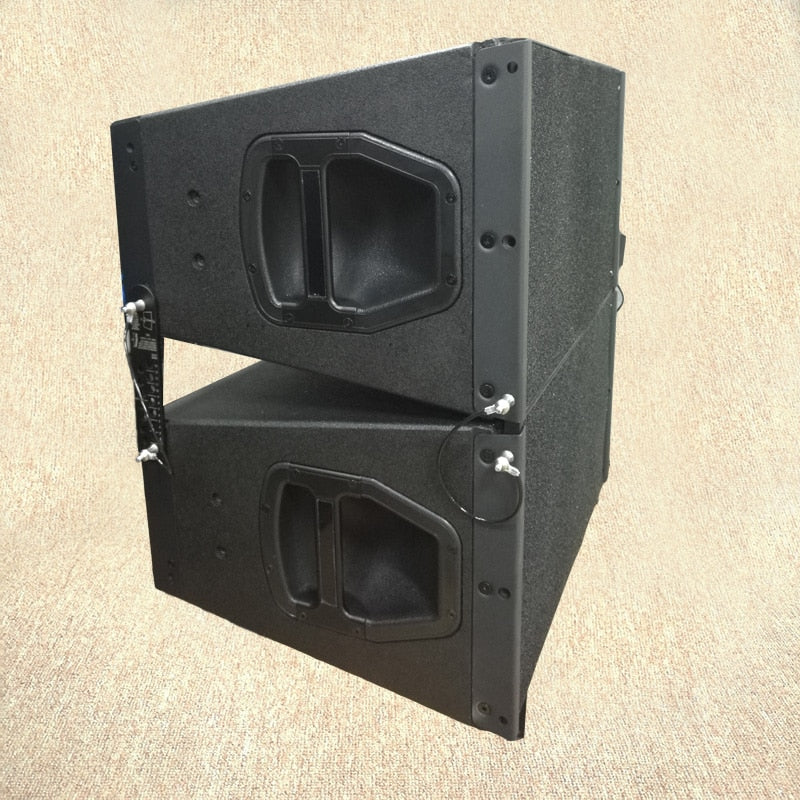 New 8 Units Dual 10 inch Q1 Line Array Speakers and 2 Pieces Power Amplifiers with DSP inside