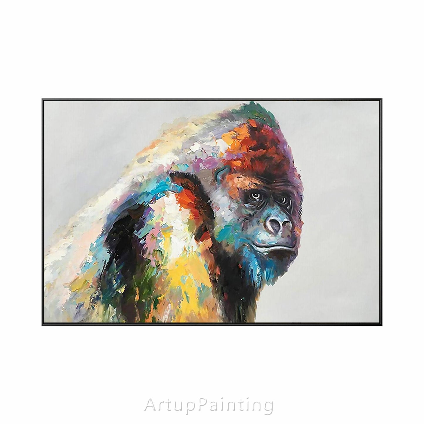 Gorilla Art Painting