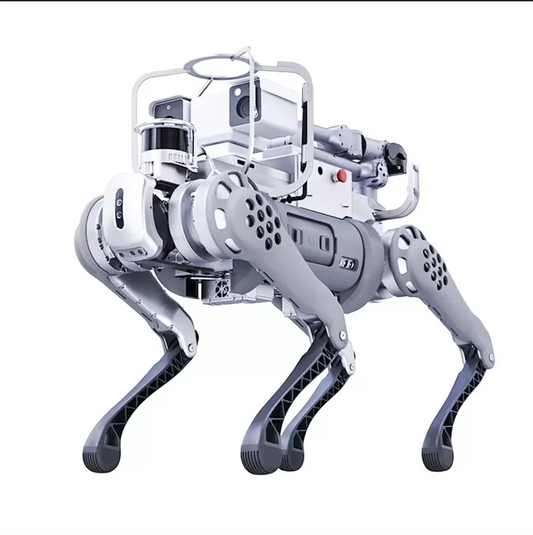 Silver Bionic Intelligent Robot Inspection Dog