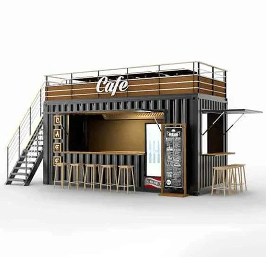 Luxury Mobile Container Coffee Shop Kiosk/Trailer House