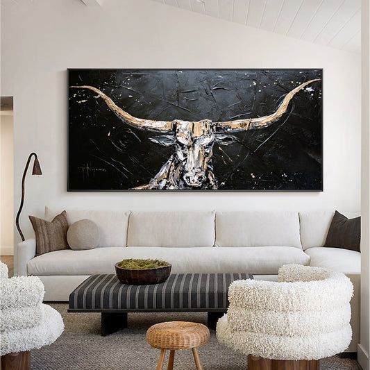 Bull Art Painting