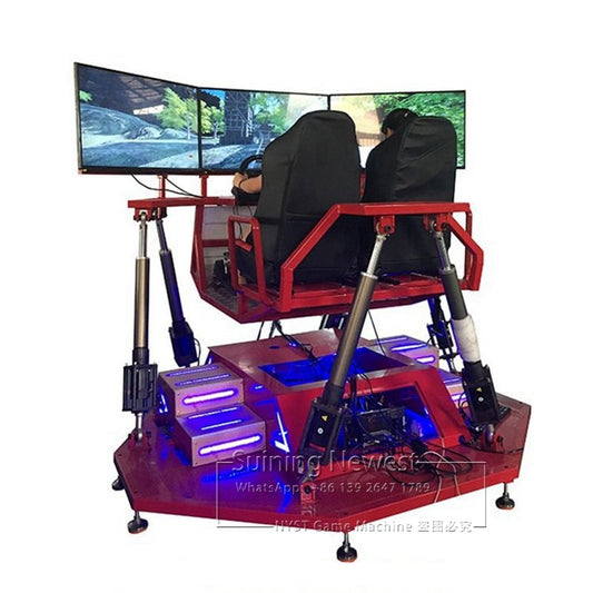 New 3 Screen 3D Video Car Racing Arcade Game