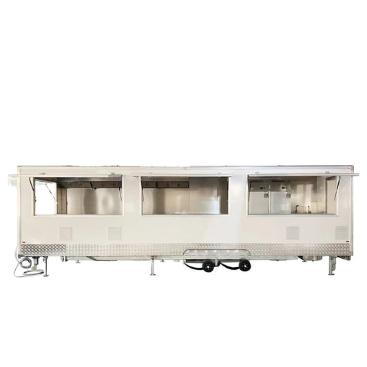 Fully Equipped Food Truck Trailer With Full Kitchen Equipments